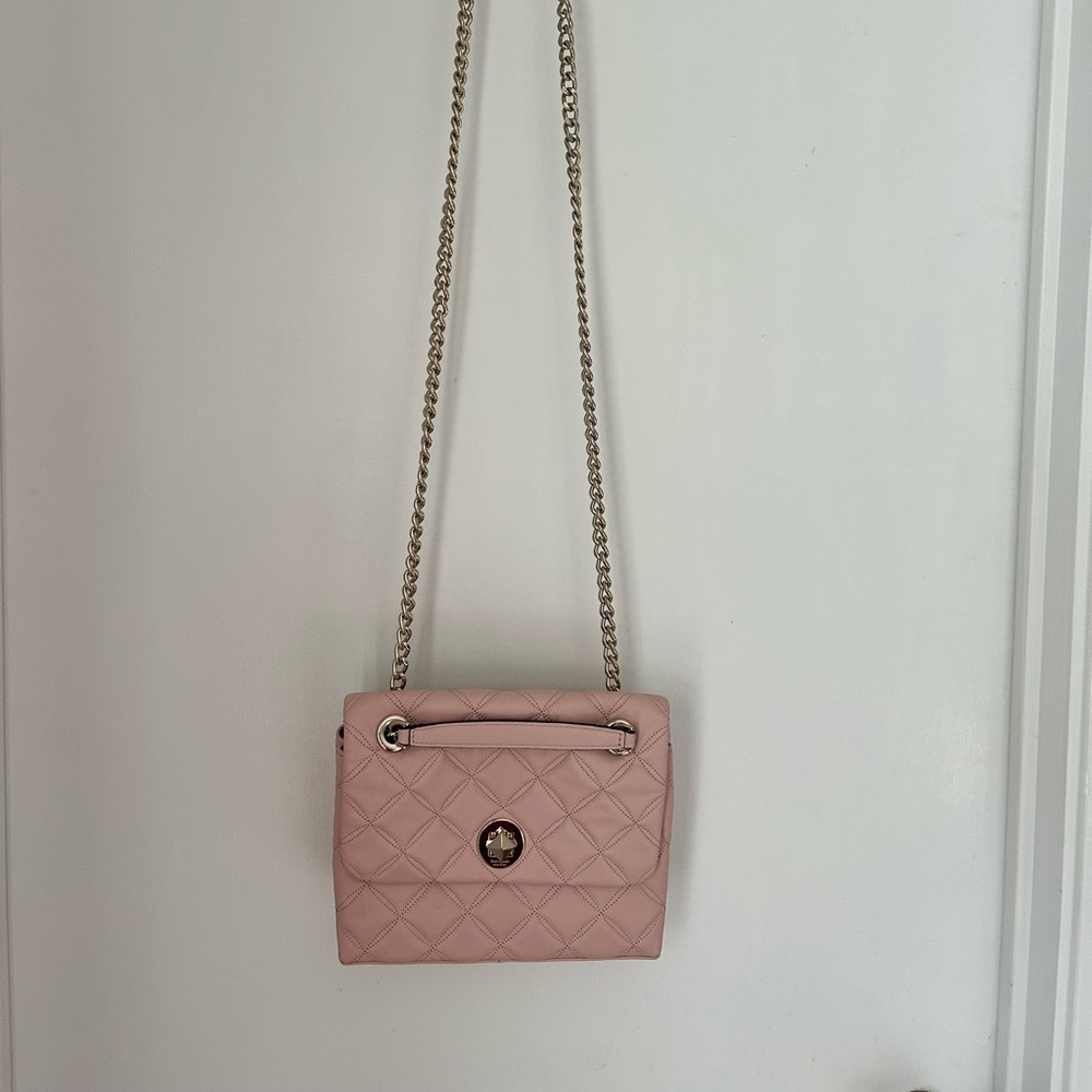 Kate Spade Blush Quilted Mini Bag